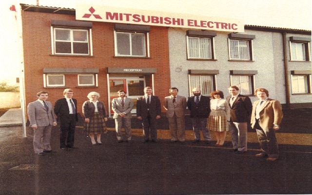 Mitsubishi Electric opens in Ireland in 1981